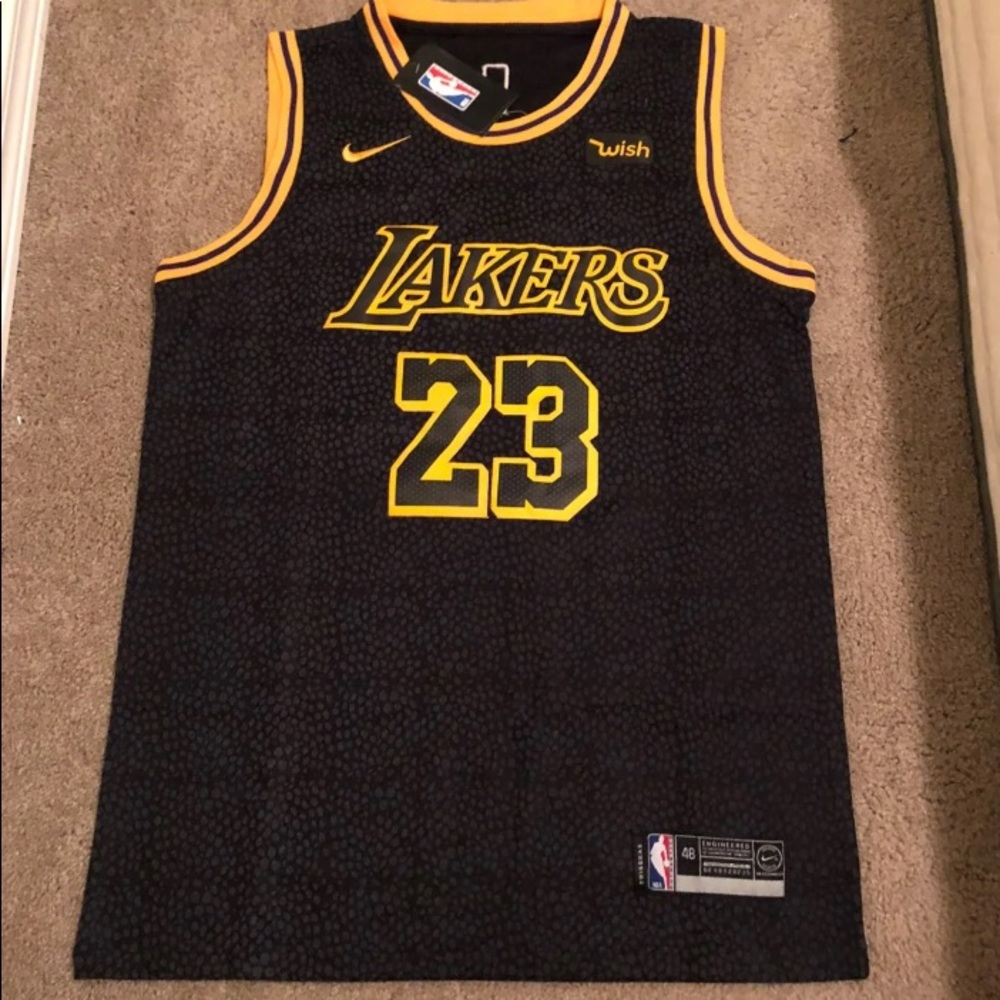 ‼️ Lebron James Lakers Jersey - Black NWT